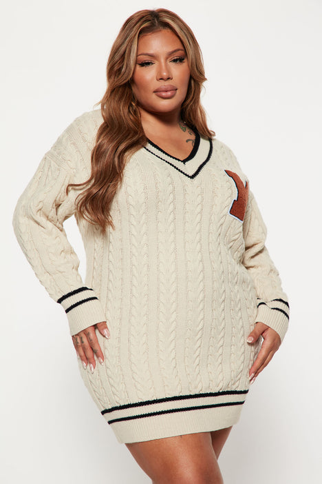Plus size sweater dress fashion nova sales