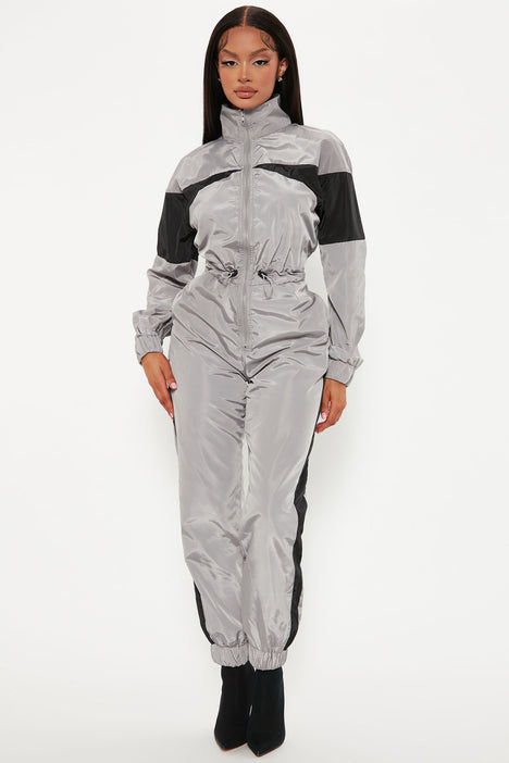 Windbreaker jumpsuits womens sale