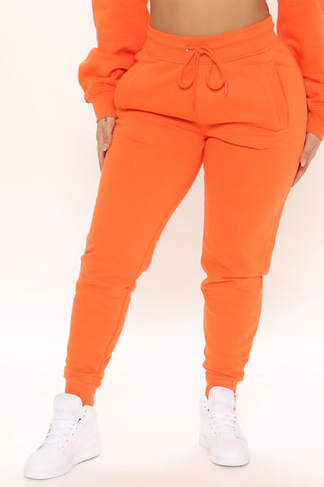 Orange joggers near me cheap