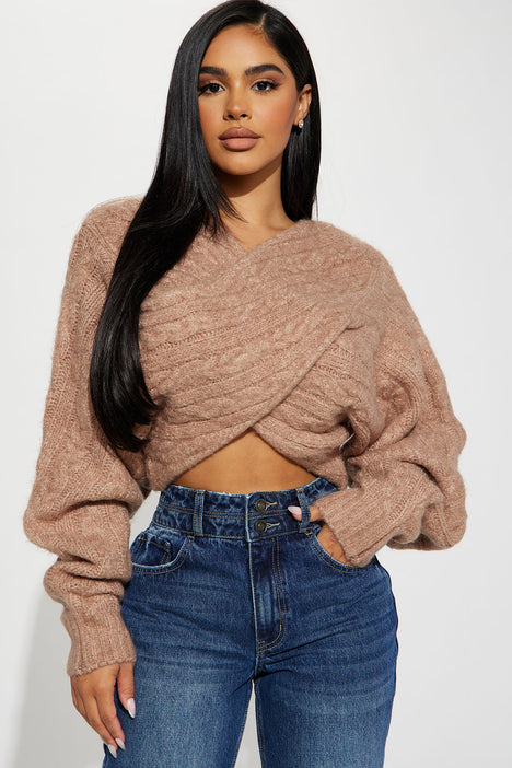 Fashion nova knit sweater clearance