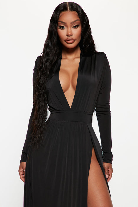 Spree Dress - Black, Fashion Nova, Dresses