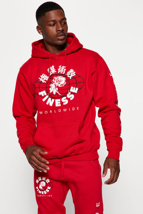 Fashion nova sale red hoodie
