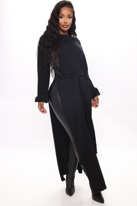 Fashion nova black best sale sweater