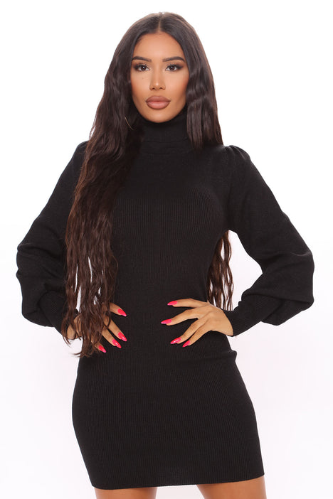 Fashion nova turtleneck dress store