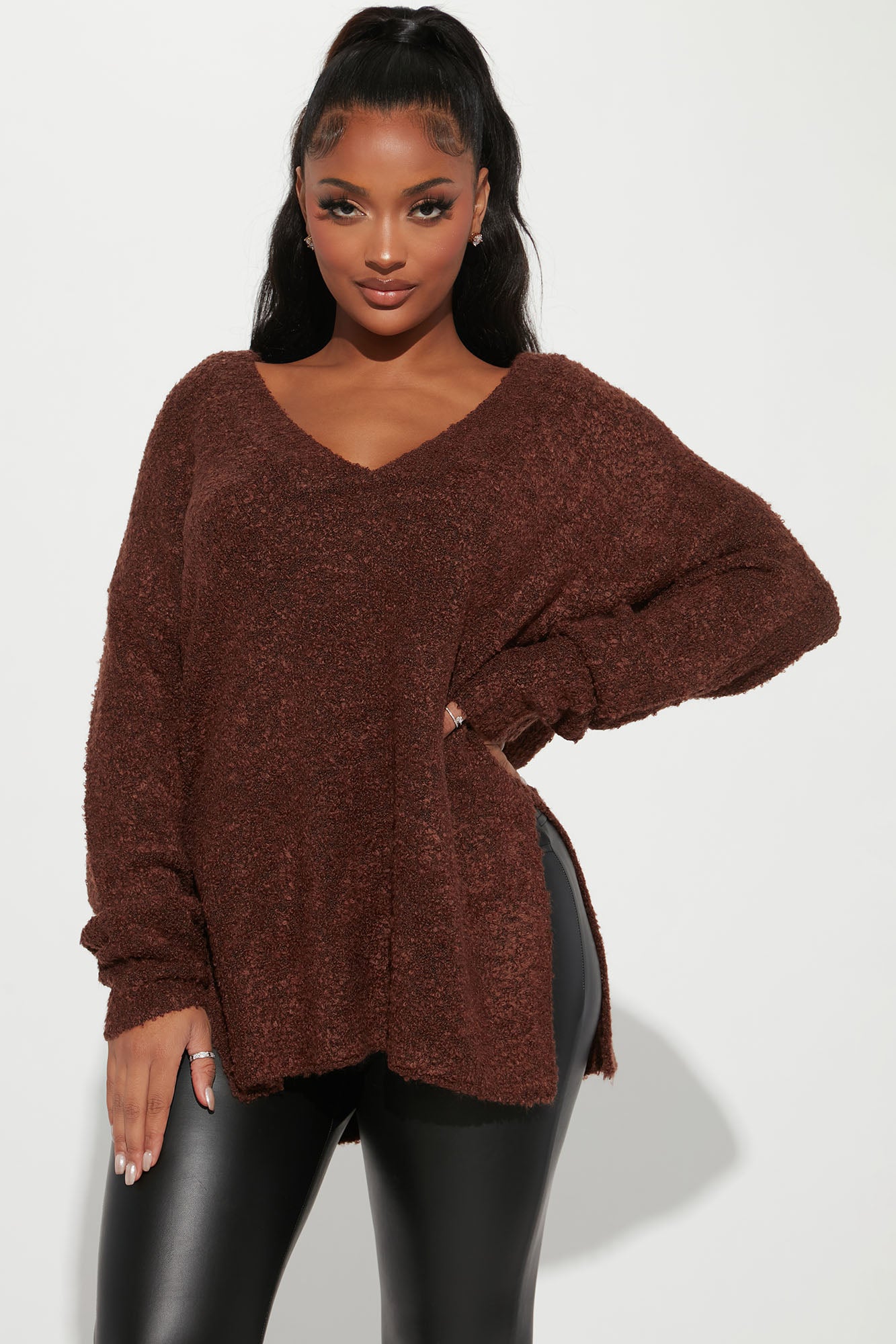 Fashion nova oversized sweater outlet