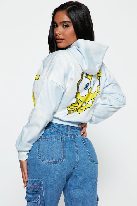 Spongebob cropped 2025 hoodie