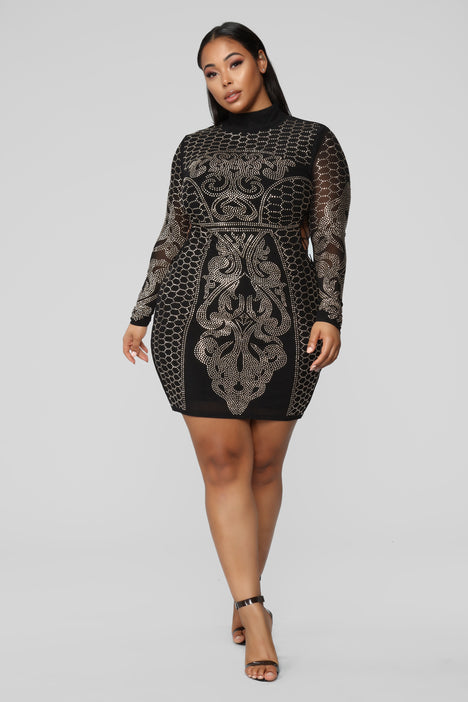 Dynasty studded dress fashion new arrivals nova