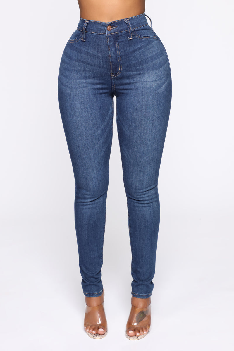 Our Favorite High Rise Skinny Jeans - Dark Denim | Fashion Nova, Jeans ...