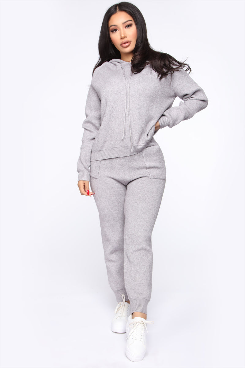 Cozy Dreams Sweater Set - Heather Grey | Fashion Nova, Matching Sets ...