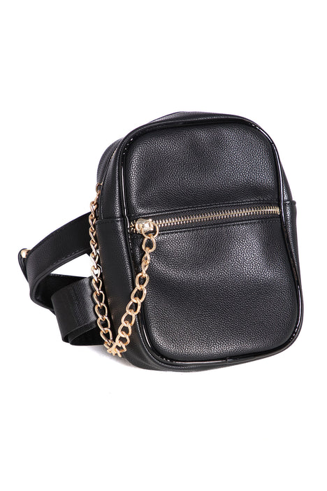 New Rules Harness Fanny Pack Black
