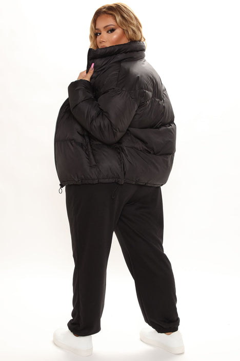 Winter in downtown jacket fashion nova top