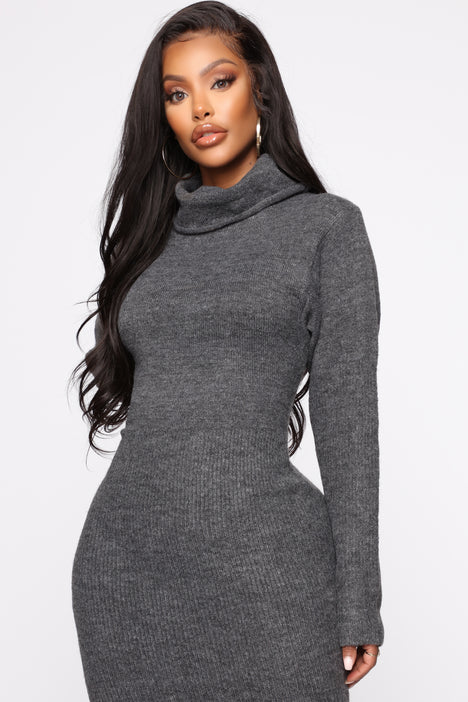 Turtleneck dress top fashion nova