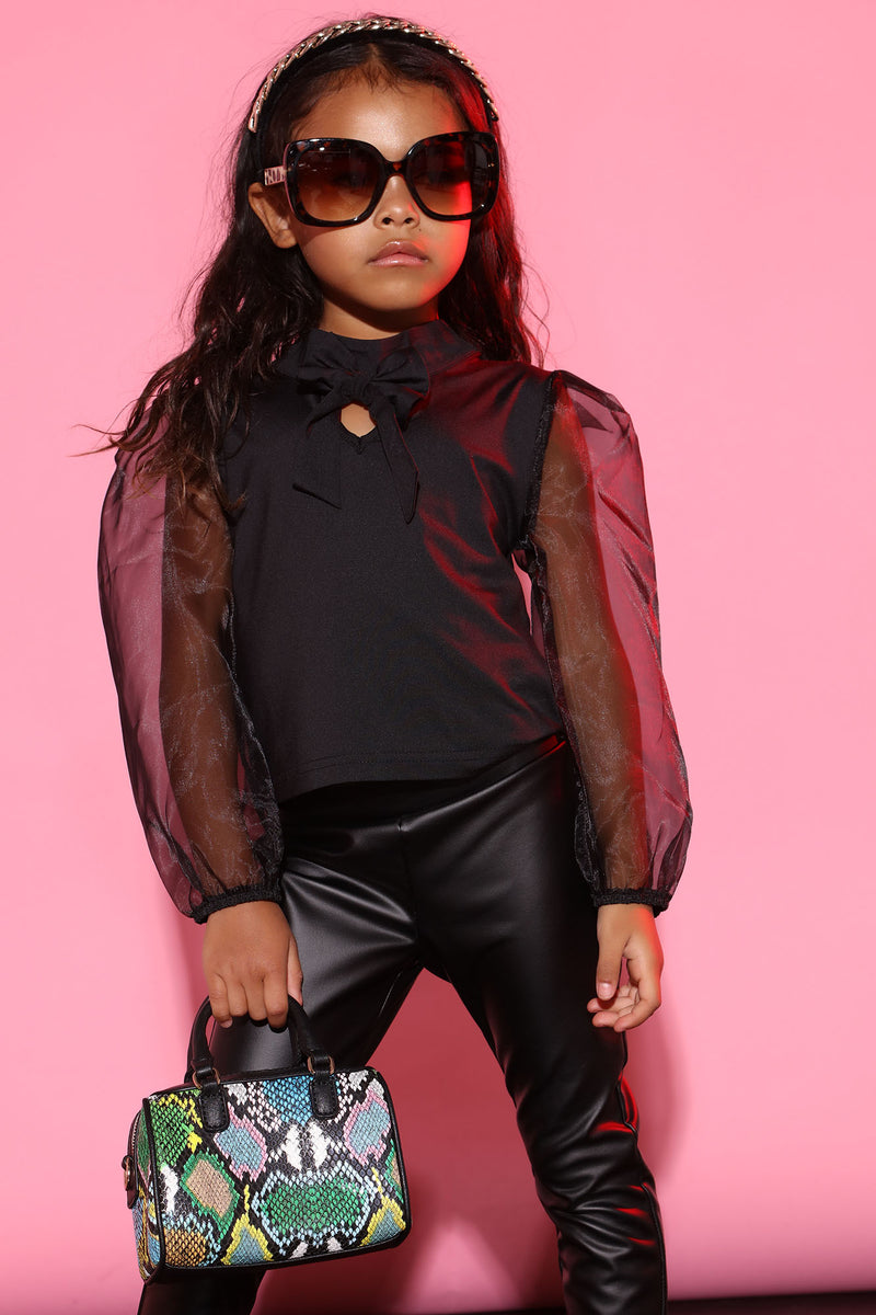Mini Chapter Close Top - Black | Fashion Nova, Kids Tops & T-Shirts ...