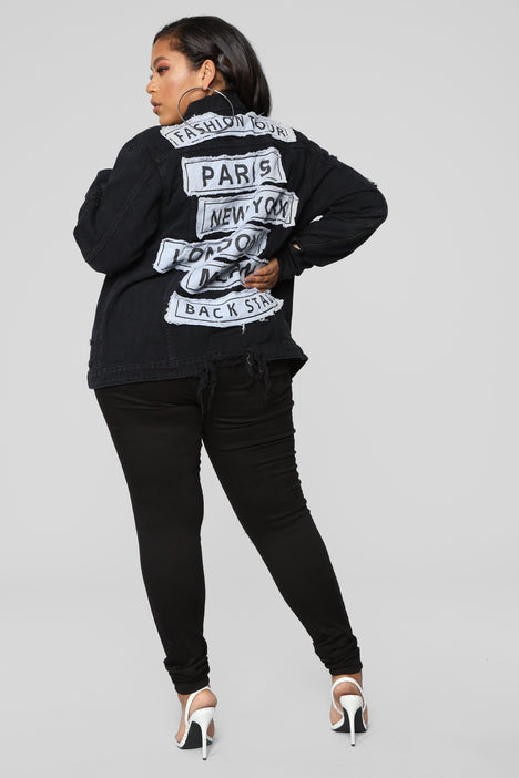 Fashion nova plus coats clearance