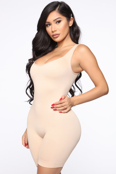 Stay Snatched Shapewear Bodysuit Nude