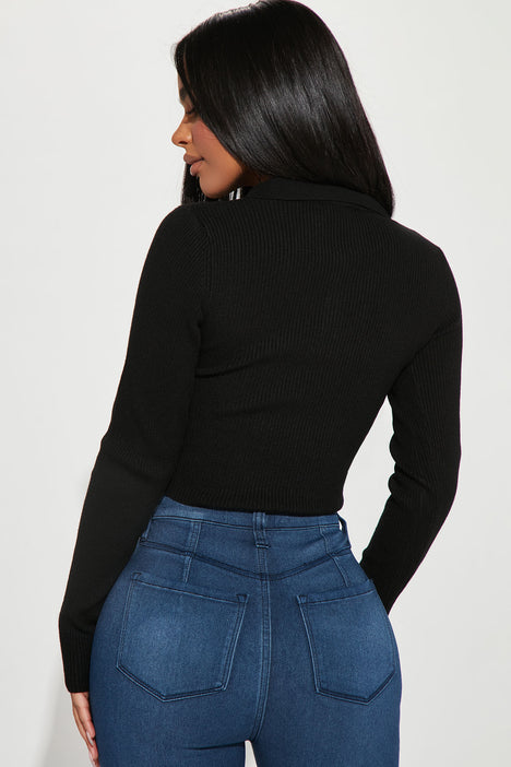 Cropped sweater fashion store nova