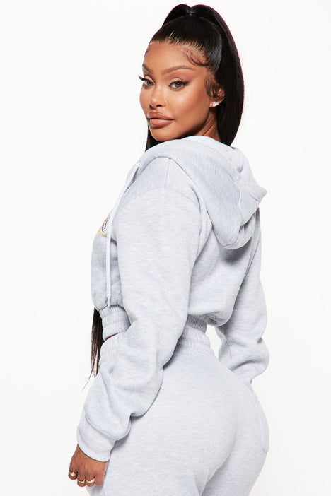 Lakers cropped hoodie online