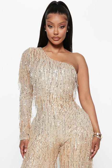 Fashion nova sales fringe jumpsuit