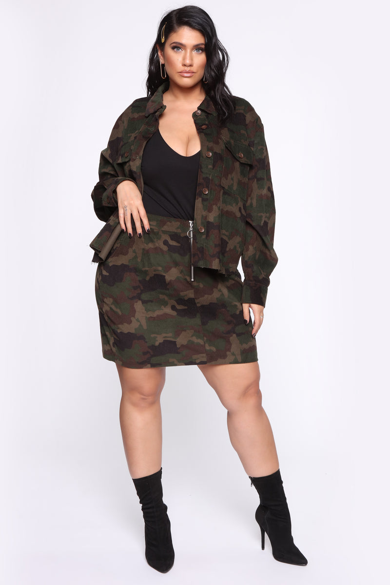 Leader Of The Pack Skirt Set - Camouflage | Fashion Nova, Matching Sets ...