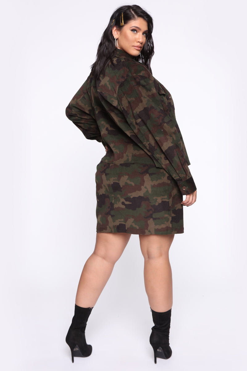 Leader Of The Pack Skirt Set - Camouflage | Fashion Nova, Matching Sets ...