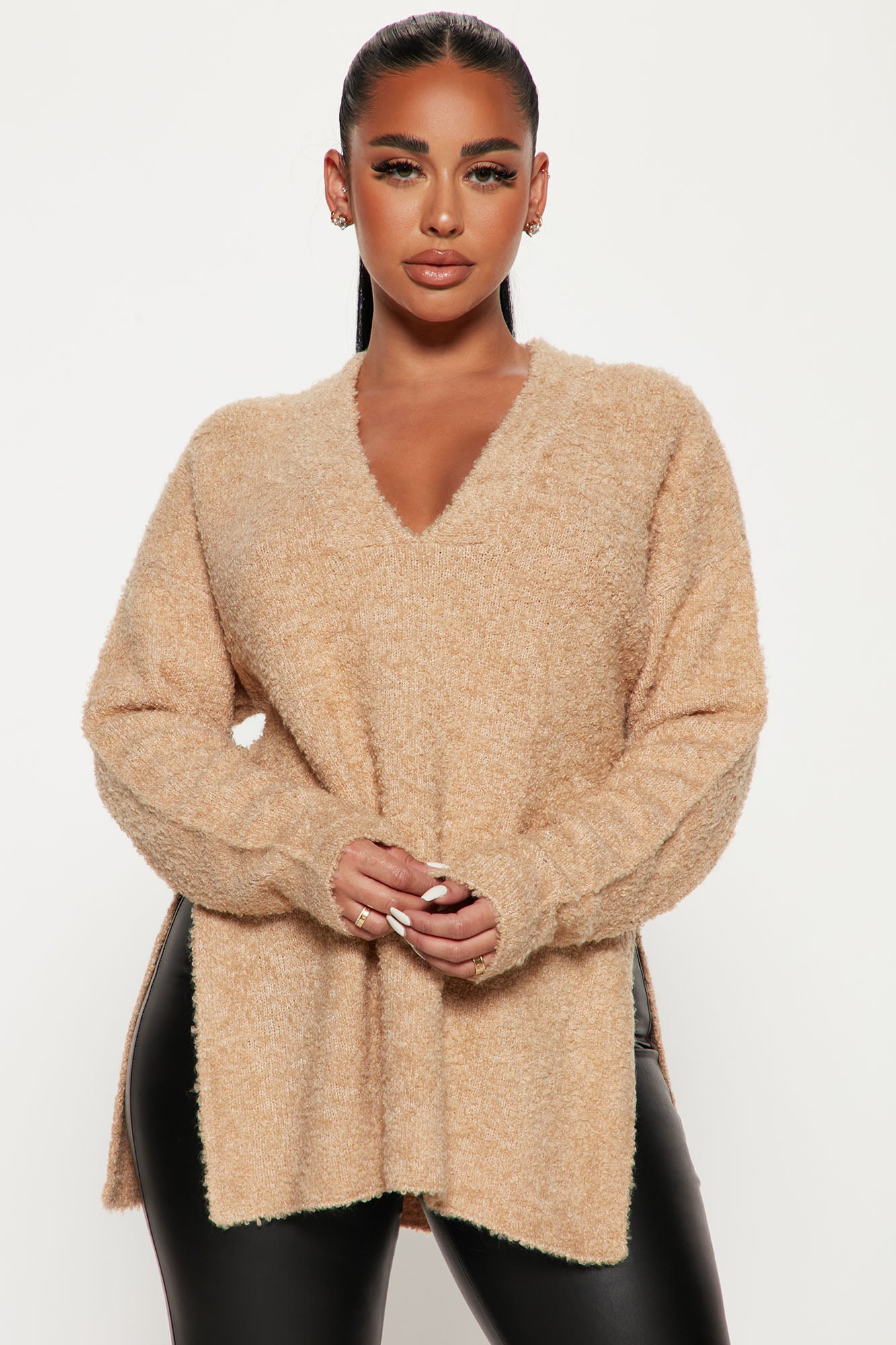 Fashion nova oversized sweater online