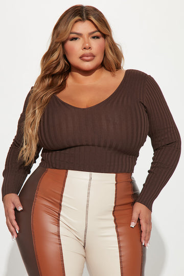 Fashion nova plus size sweaters best sale
