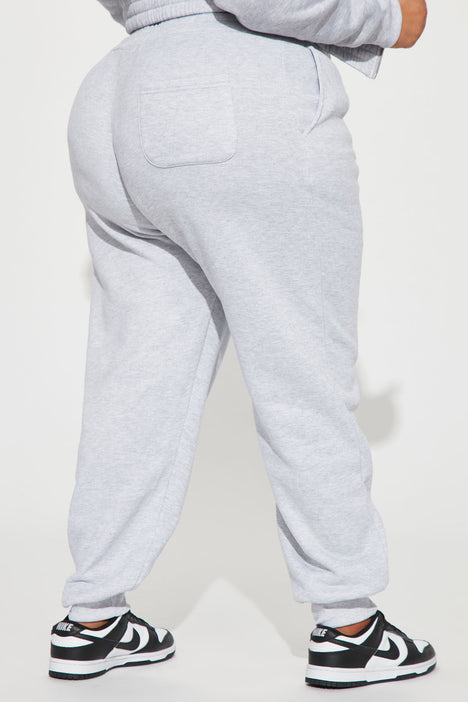 Jogger gris femme clearance