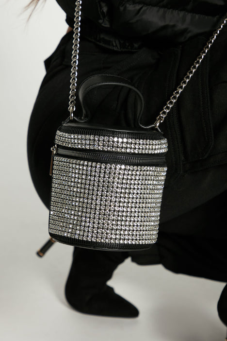 Ready To Go Crossbody Bag - Black/Silver