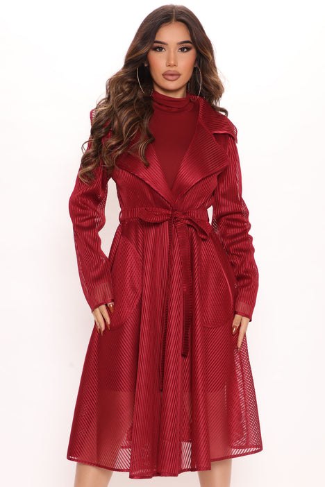 Mesh coat top dress