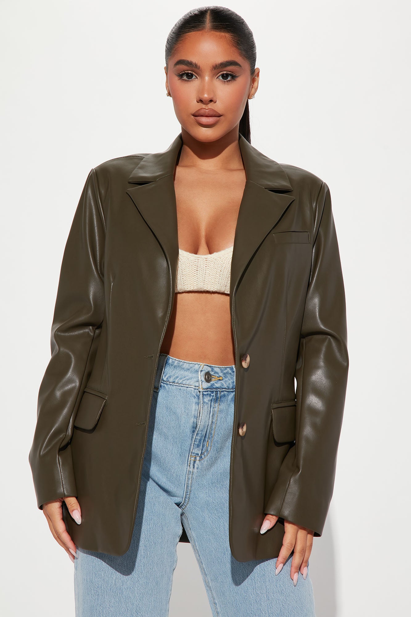 How to take care hot sale of faux leather jacket