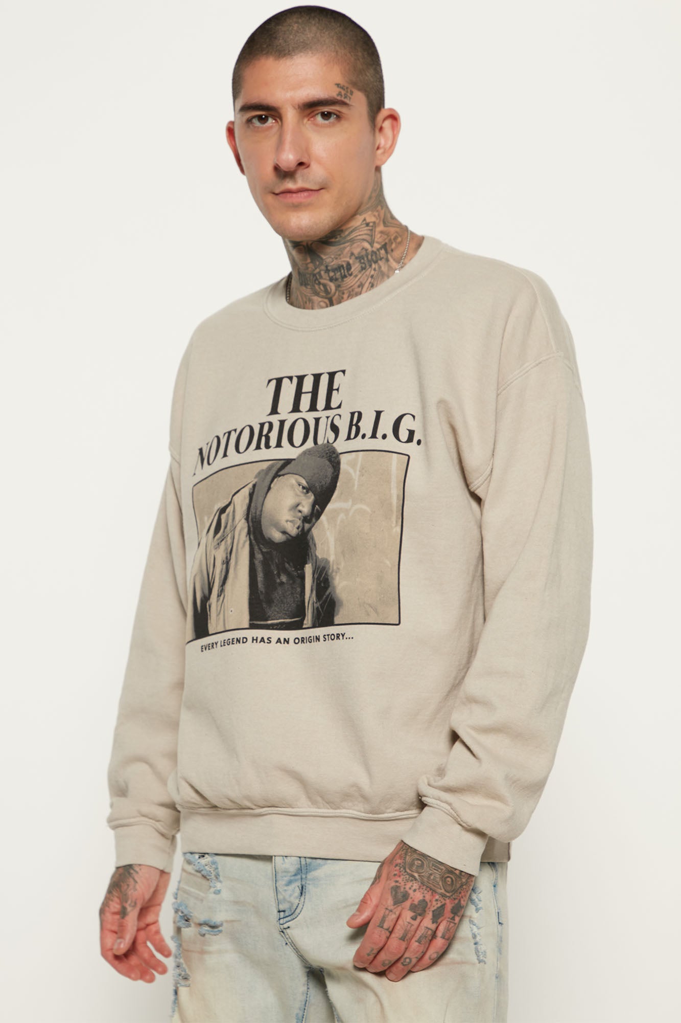 The notorious big sweatshirt online