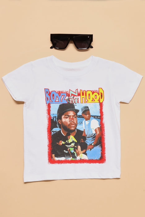 Mini Boyz N The Hood South Central Tee White combo