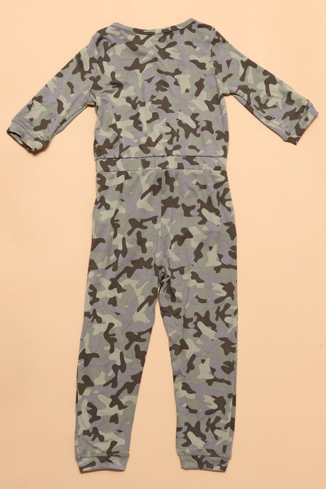 Mini In Disguise Camo Jumpsuit Camouflage Fashion Nova Kids