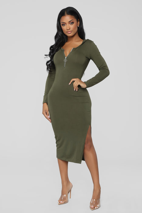 Hoodie dress fashion nova top
