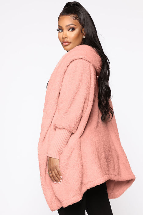 Blush teddy jacket sales