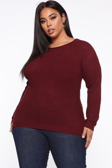 Discover Plus Size Red Sweaters Fashion Nova