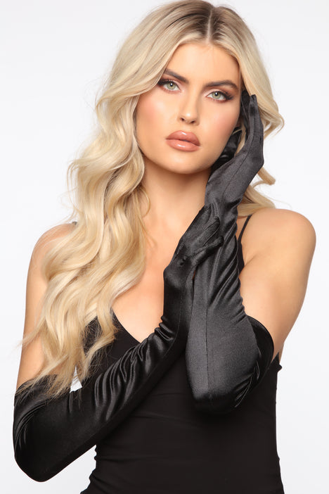 glove Large' Shopper Bag in 2023  Large shopper bag, Long gloves, Black  gloves