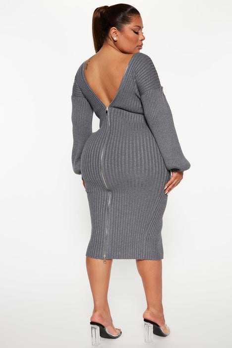 Fashion nova jumper dress sale