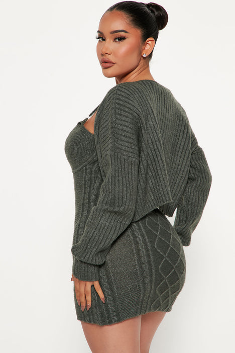 Fashion nova jumper dress top