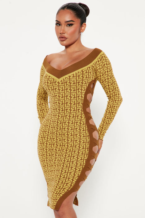 Fashion nova yellow sweater best sale