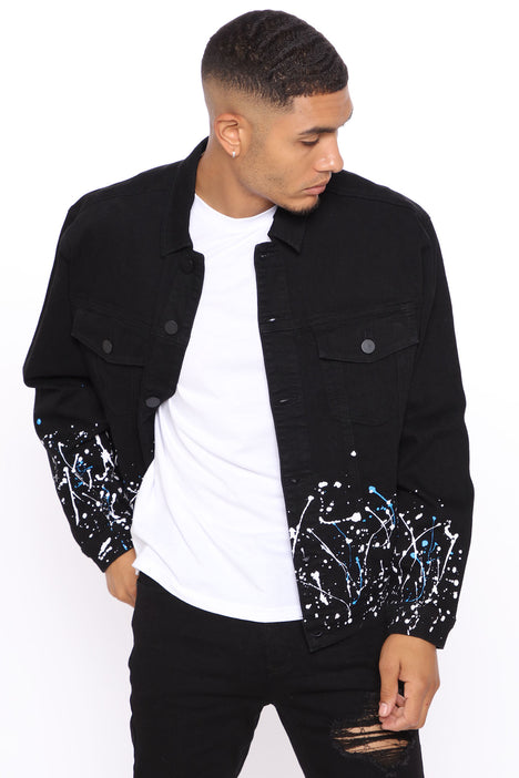 Denim jacket fashion nova top