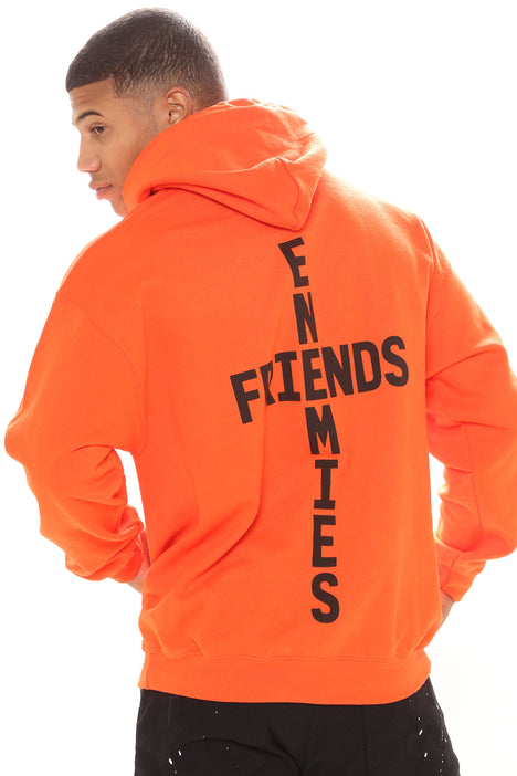 Friends orange hoodie clearance