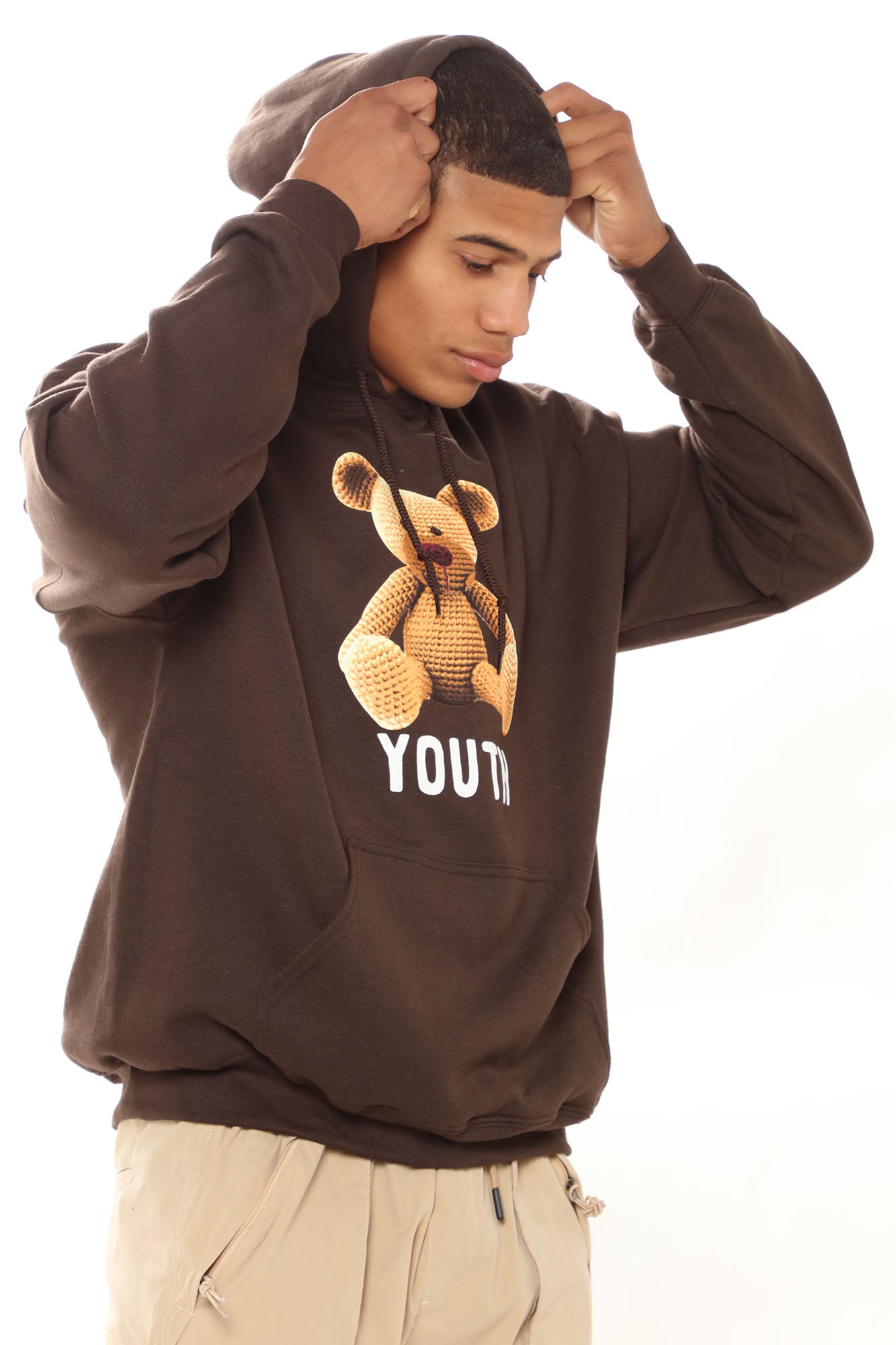 Fashion nova bear store hoodie
