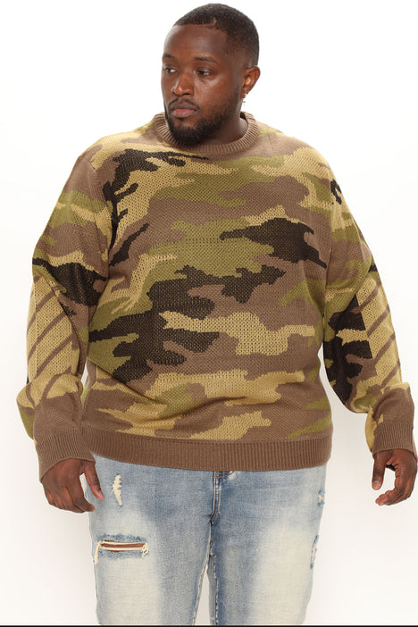 Camouflage sweater discount