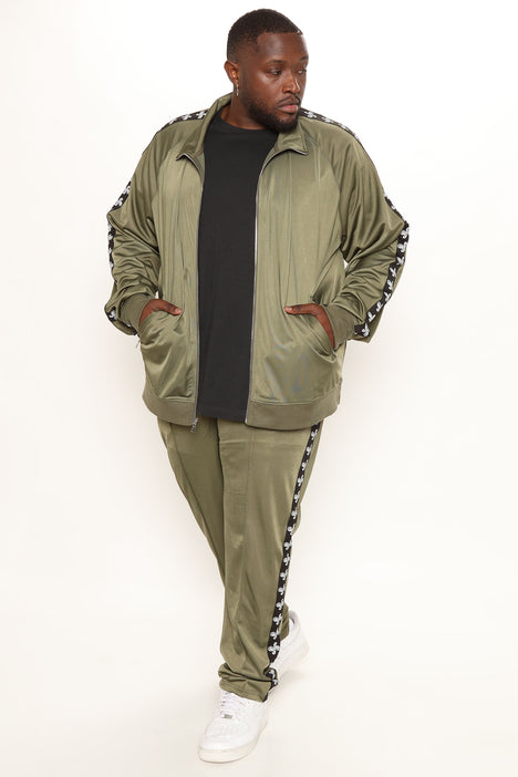Side stripe hotsell track jacket