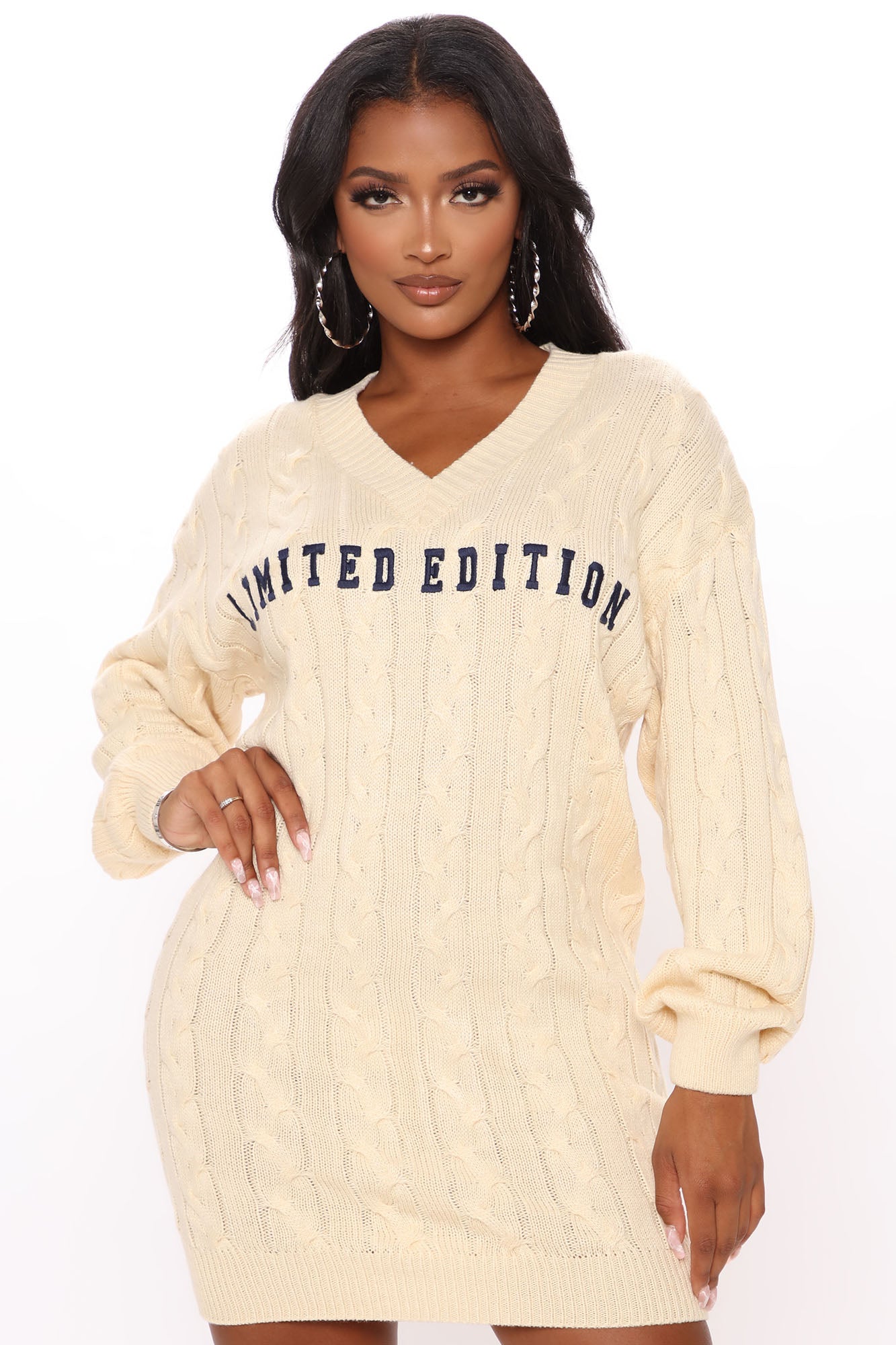 The limited sweater dress sales