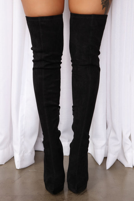 Fashion to figure cheap thigh high boots