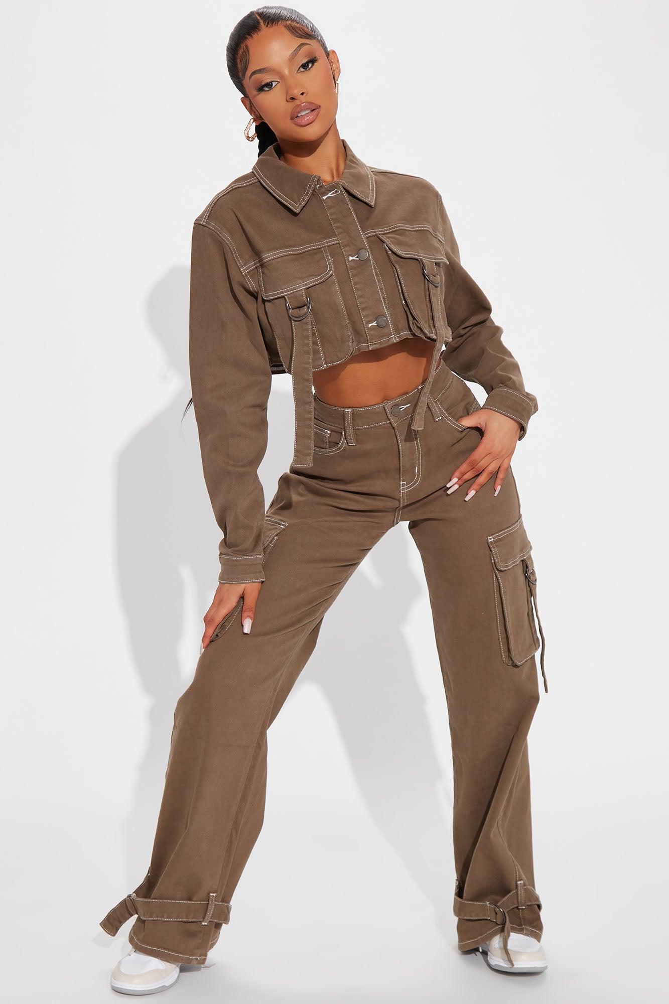 Ankle cuff sales cargo pants