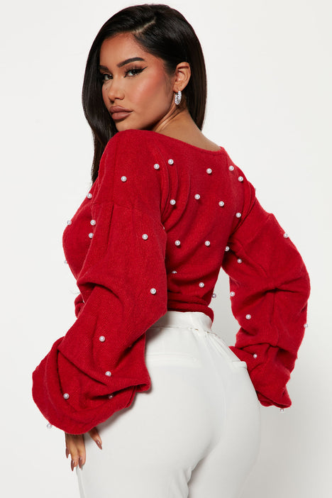 Sassy But Classy Sweater Red Fashion Nova Sweaters Fashion Nova