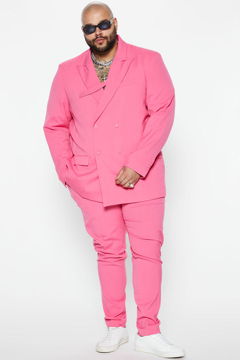 The Modern Stretch Slim Trouser - Hot Pink